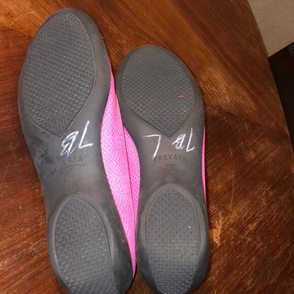 Prevata Comfort Girly Pink Slip On Italian Flats - Picture 5 of 6
